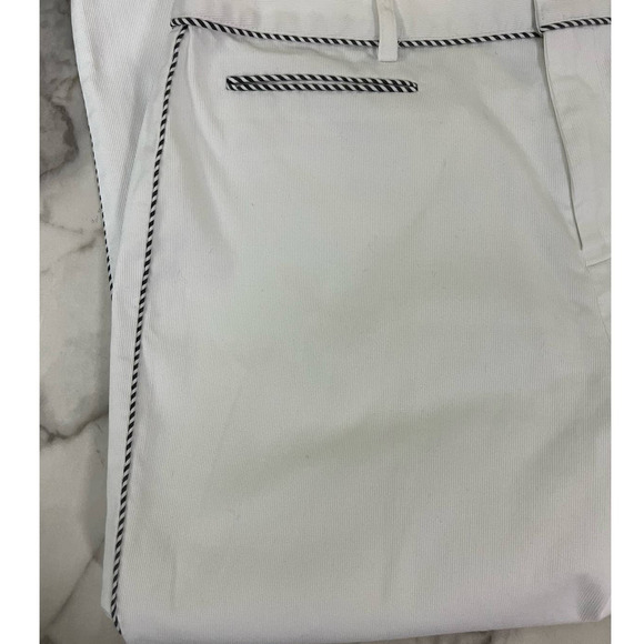 Territories New Frontier Pants with Nautical Trim in White, Size 6 - Picture 3 of 10